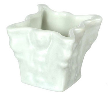 Dollhouse Miniature Porcelain Planter/Angle